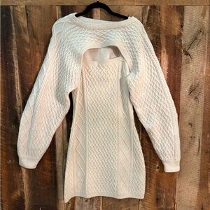 H&M Cable Knit Sweater Dress